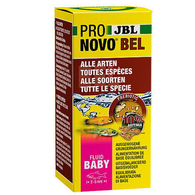 JBL - Nourriture d'Elevage Pronovo BEL FLUID BABY pour Alevins - 50ml