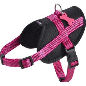 Bobby - Harnais Easy Safe Fushia pour Chiens - XXS
