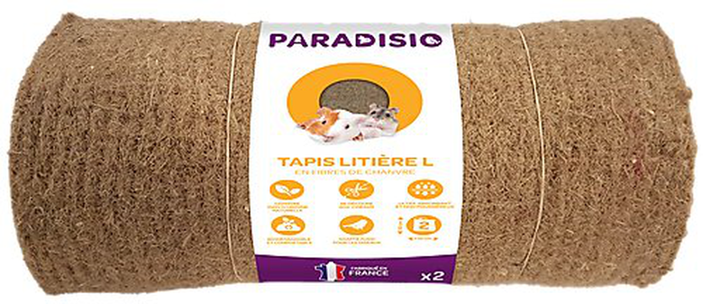 Paradisio - Tapis de Chanvre et Coton pour Rongeurs - L image number null