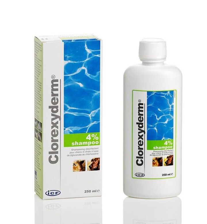 Ldca - Shampoing Clorexyderm 4% pour Chiens et Chats - 250ml Image num&eacute;ro 1