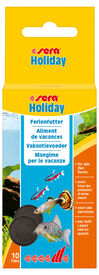 Sera - Aliments Vacances en Tablettes Holiday pour Poissons - x10