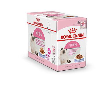 Royal Canin - Sachets Kitten Instinctive en Gelée pour Chaton - 12x85g