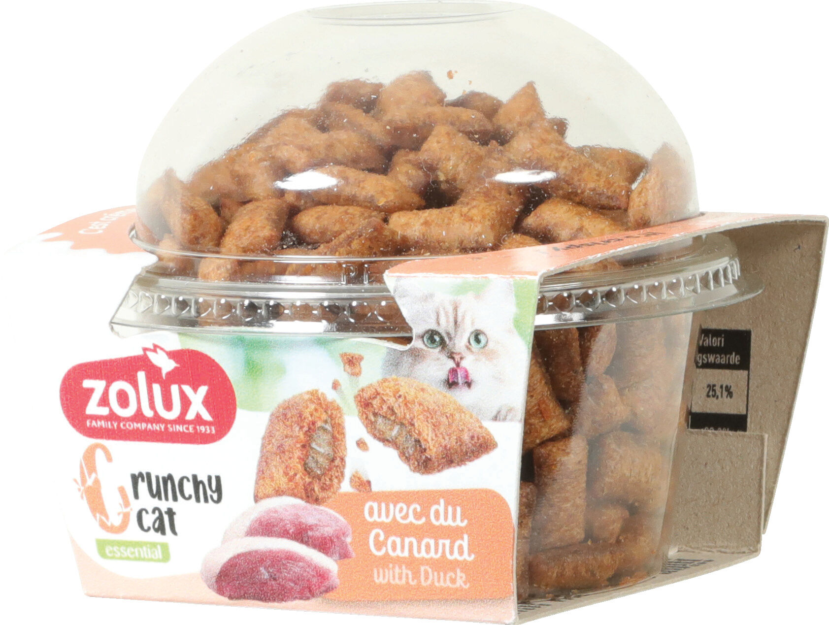 Zolux - Friandises Crunchy au Canard pour Chats - 80g Image num&eacute;ro 1