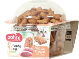 Zolux - Friandises Crunchy au Canard pour Chats - 80g