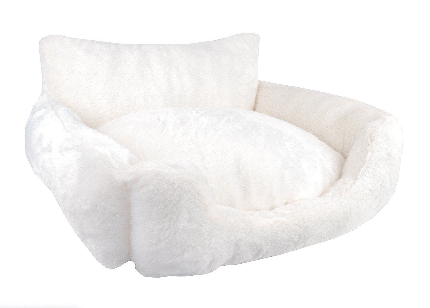 Dog's Fashion - Canap&eacute; Solly Blanc pour Chien - 50x40x25cm Image num&eacute;ro 1
