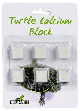 Reptiles Planet - Blocs de Calcium Turtle Calcium Block pour Tortue Aquatique - x6