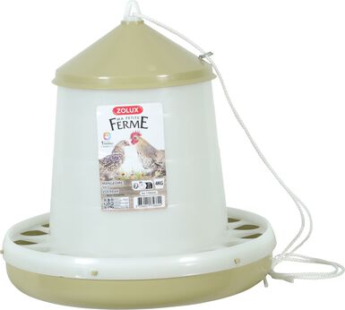 Zolux - Mangeoire Silo Lichen pour Basse Cour - 4Kg