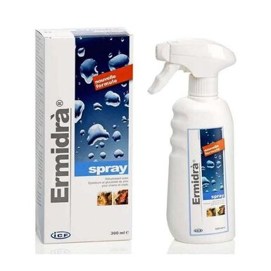 LDCA - Spray Hydratant Ermidra pour Chiens, Chats et Chevaux - 300ml