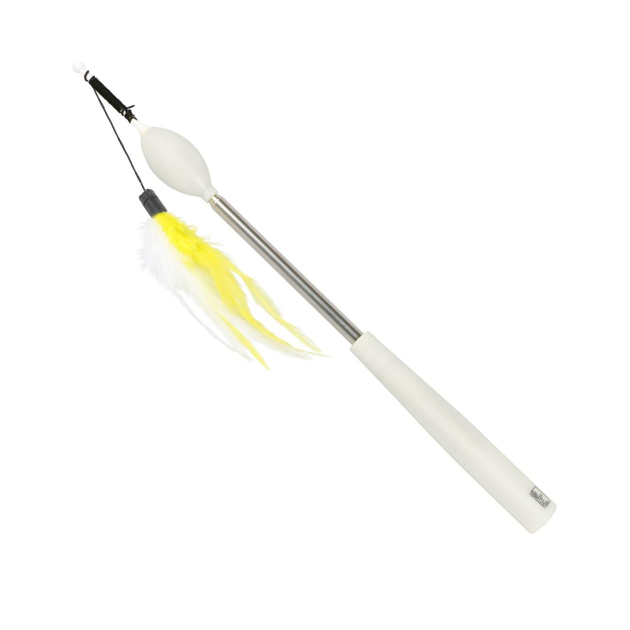 Ebi - Canne T&eacute;l&eacute;scopique Teaser rod blanc - 75 x 2 x 2 cm Image num&eacute;ro 1