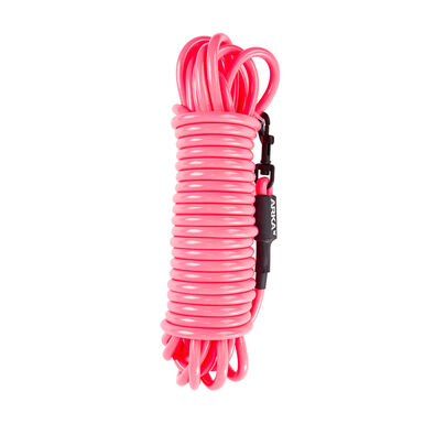 Arka - Longe Ronde Fluo sans Poignée Rose pour Chiens