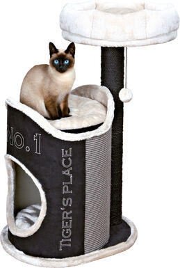 Trixie - Arbre à chat Susana noir/gris clair/gris - 90 cm
