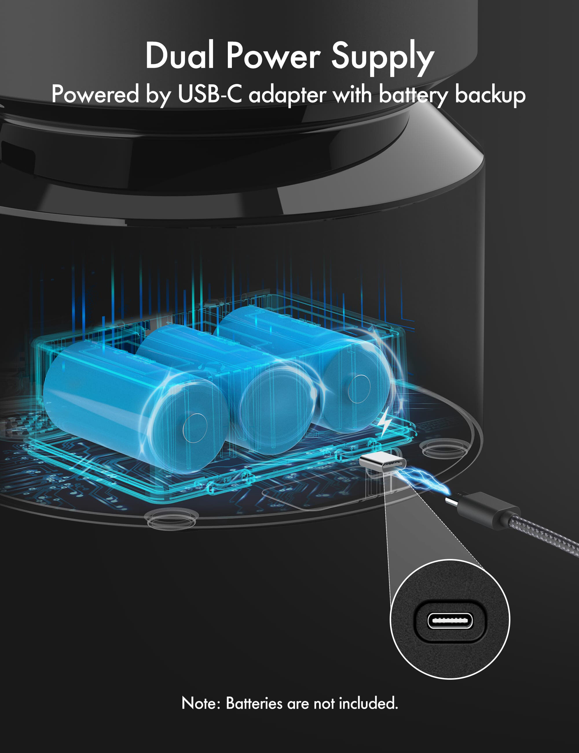 Petlibro - Distributeur Automatique Granary Dual Noir - 5L Image num&eacute;ro 10