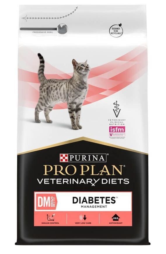 Pro Plan - Croquettes Veterinary Diets Diabetes Management St/Ox Pour Chats - 5kg Image num&eacute;ro 1