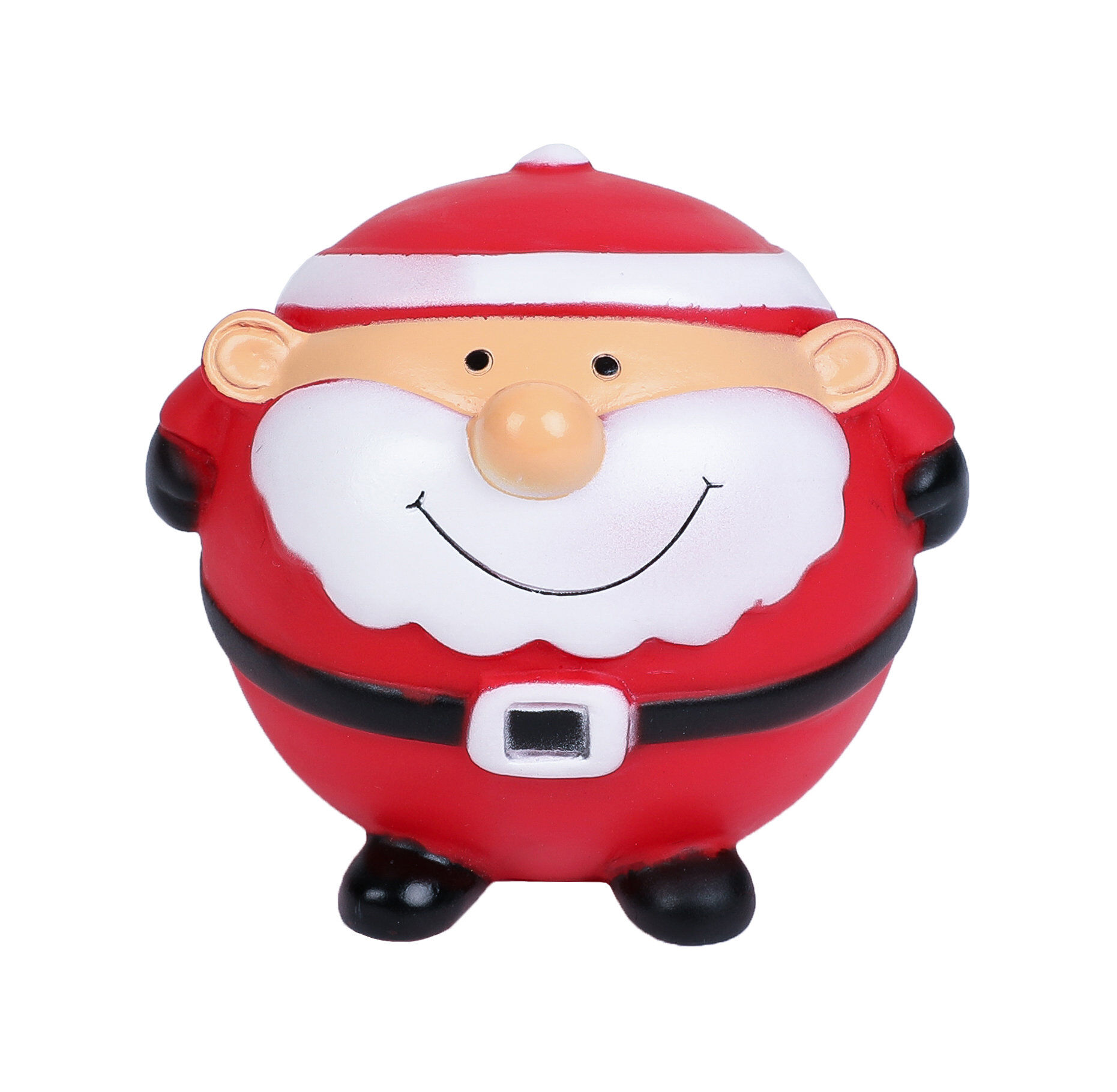 Wouapy - Jouet Balle P&egrave;re Noel Vinyl pour Chiens Image num&eacute;ro 1