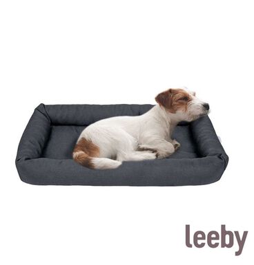 Leeby - Tapis Noir Multi usage pour Chiens