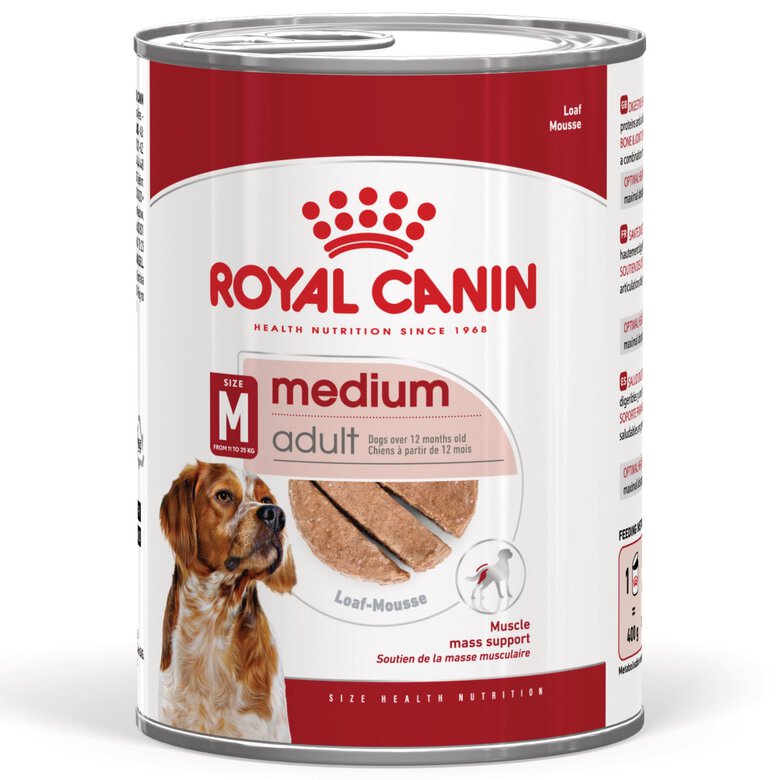 Royal Canin - Pâtée en Mousse Medium Adult M - 410g Image numéro 2 Royal Canin - Pâtée en Mousse Medium Adult M - 410g Image numéro 2