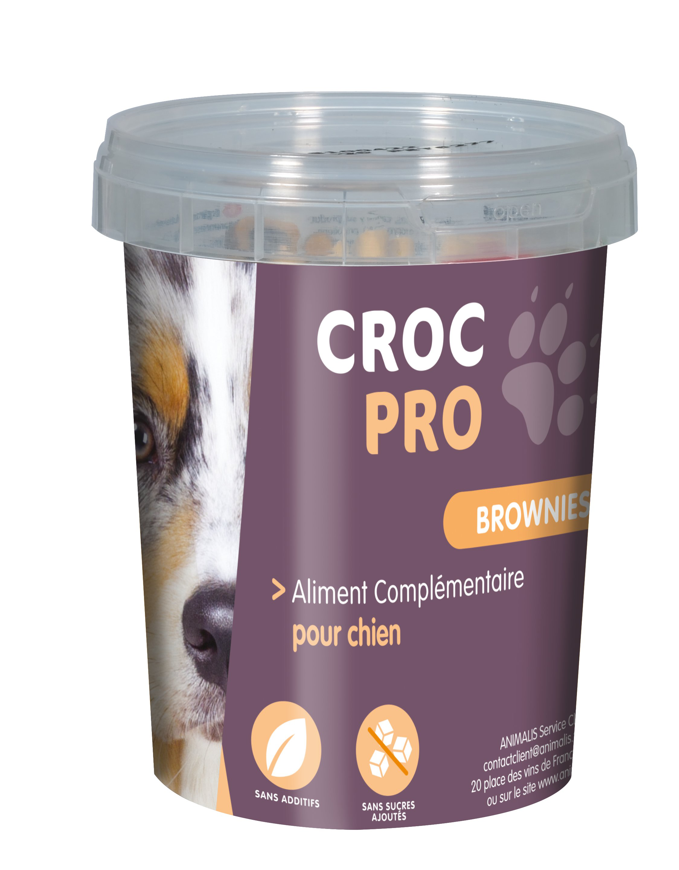 Croc Pro - Friandises Brownies pour Chiens - 300g Image num&eacute;ro 1