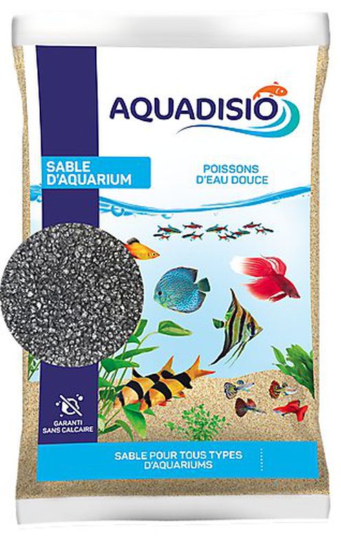 Aquadisio - Quartz Noir pour Aquarium - 15Kg image number null