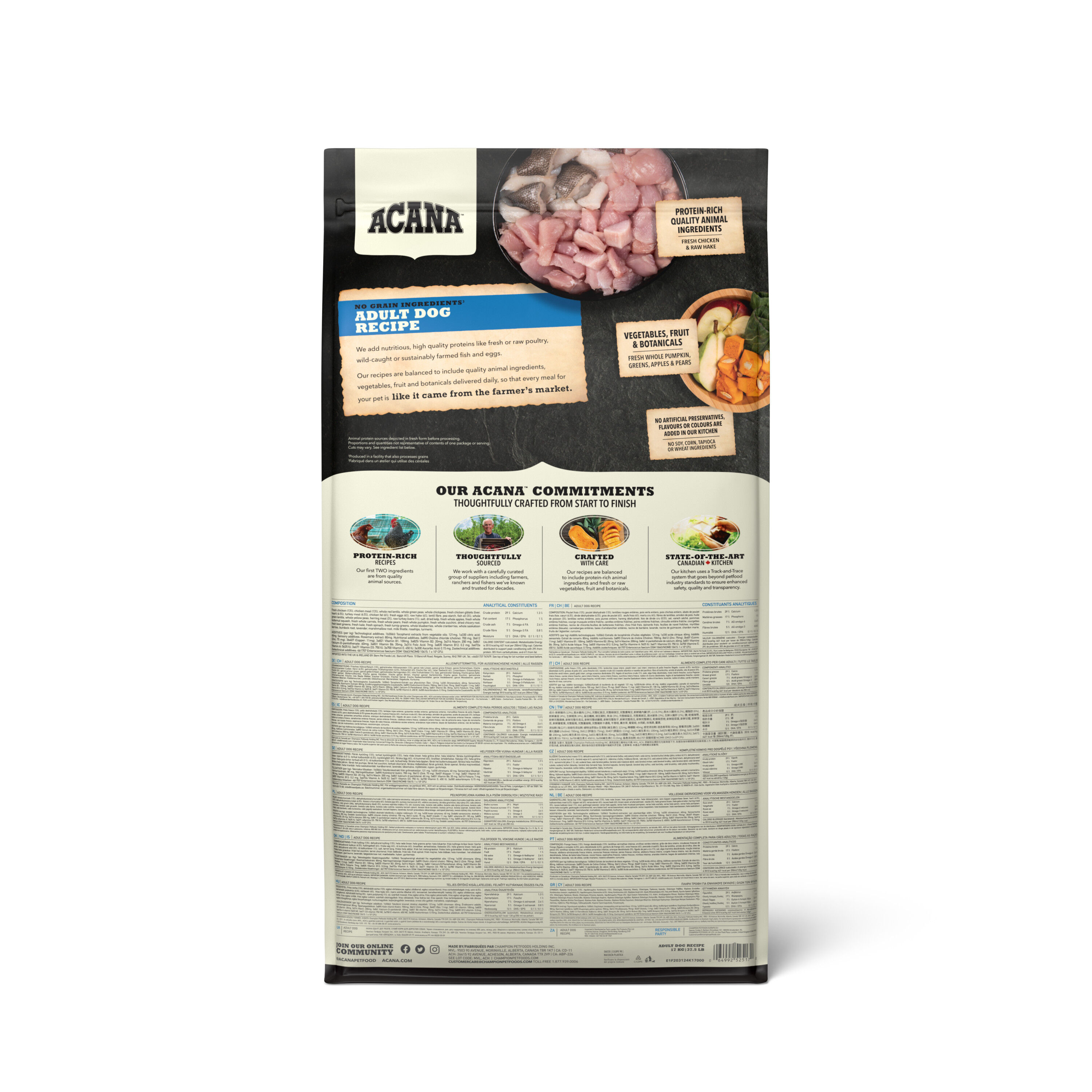 Acana - Croquettes Adult Dog Recipe au Poulet pour Chiens - 17Kg Image num&eacute;ro 2