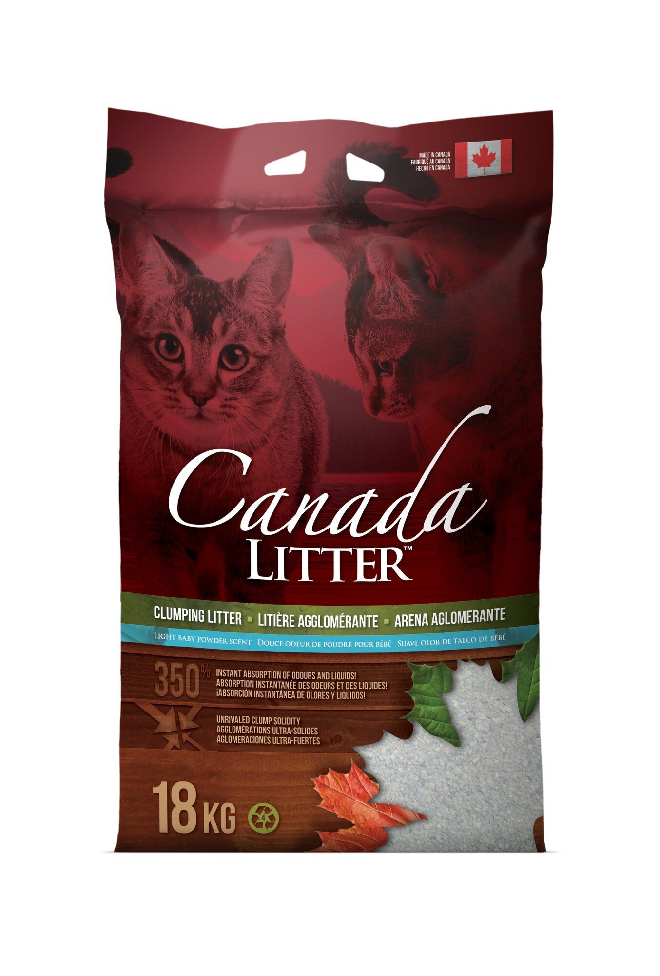 Canada Litter - Liti&egrave;re Poudre de B&eacute;b&eacute; pour Chat - 18Kg Image num&eacute;ro 1