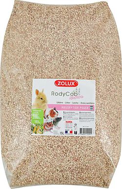 Zolux - Litière Rody'Cob Nature pour Rongeurs - 15L