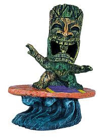 Superfish - Déco Tiki Surfer pour Aquarium - 14cm