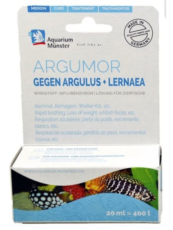 Aquarium Münster - Traitement ARGUMOR - 20ml Image numéro 1 Aquarium Münster - Traitement ARGUMOR - 20ml Image numéro 1
