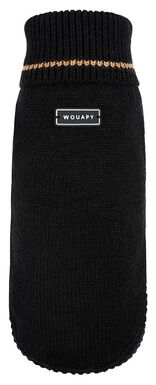 Wouapy - Pull Basic Noir pour Chien