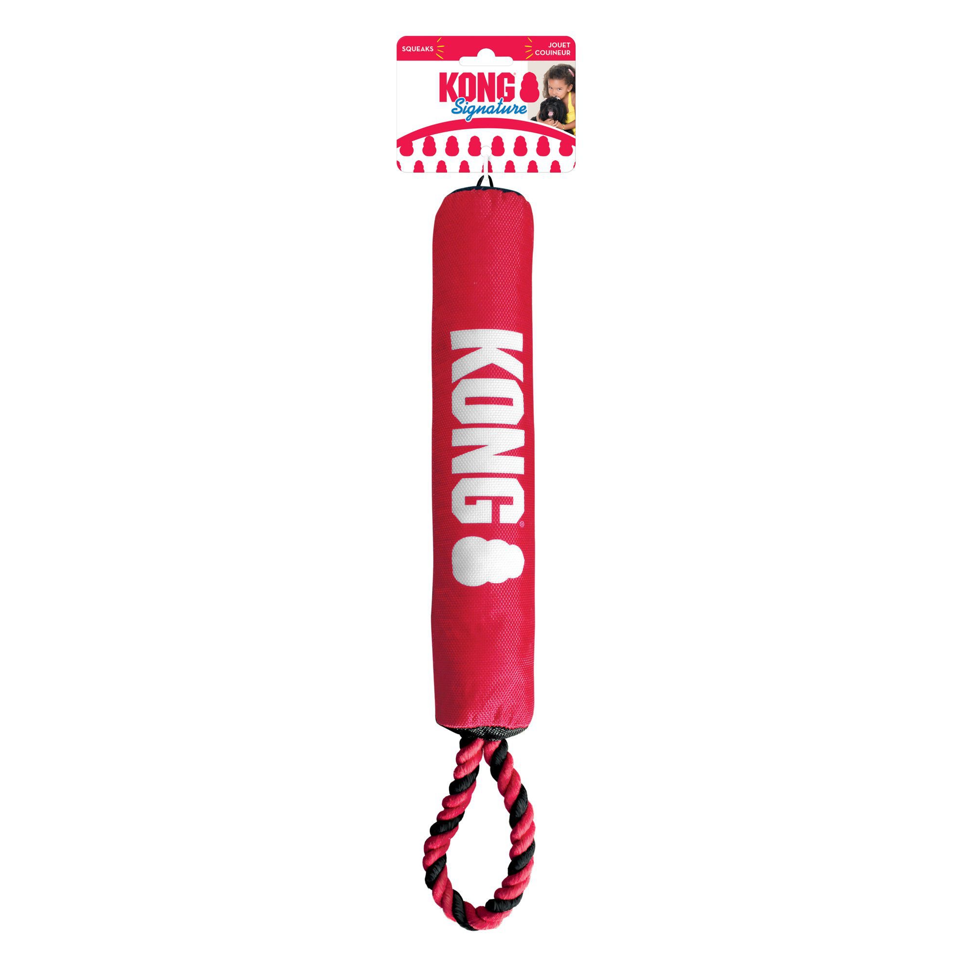 KONG - Jouet B&acirc;ton Signature Stick w/Rope pour Chiens Image num&eacute;ro 1