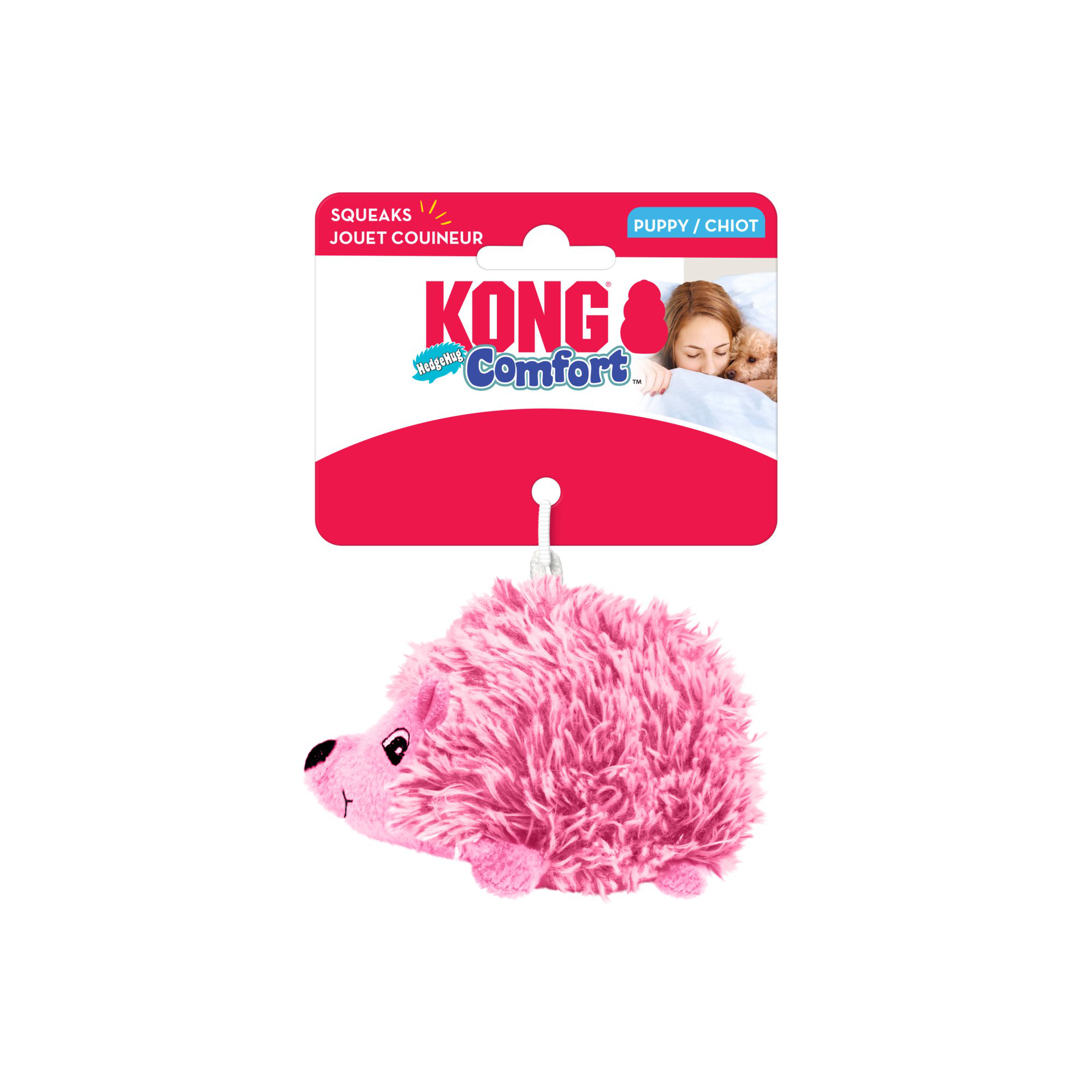 KONG - Jouet Peluche Comfort HedgeHug Puppy pour Chiots Image num&eacute;ro 1