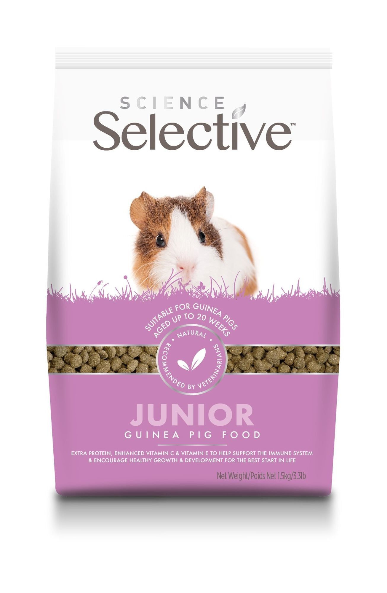 Supreme Science - Aliment Selective Junior pour Cochon d'Inde - 1,5Kg Image num&eacute;ro 1