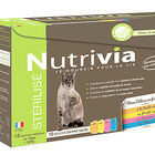 Nutrivia - Sachets Menu Délices à la Viande pour Chat Stérilisé - x12 image number null