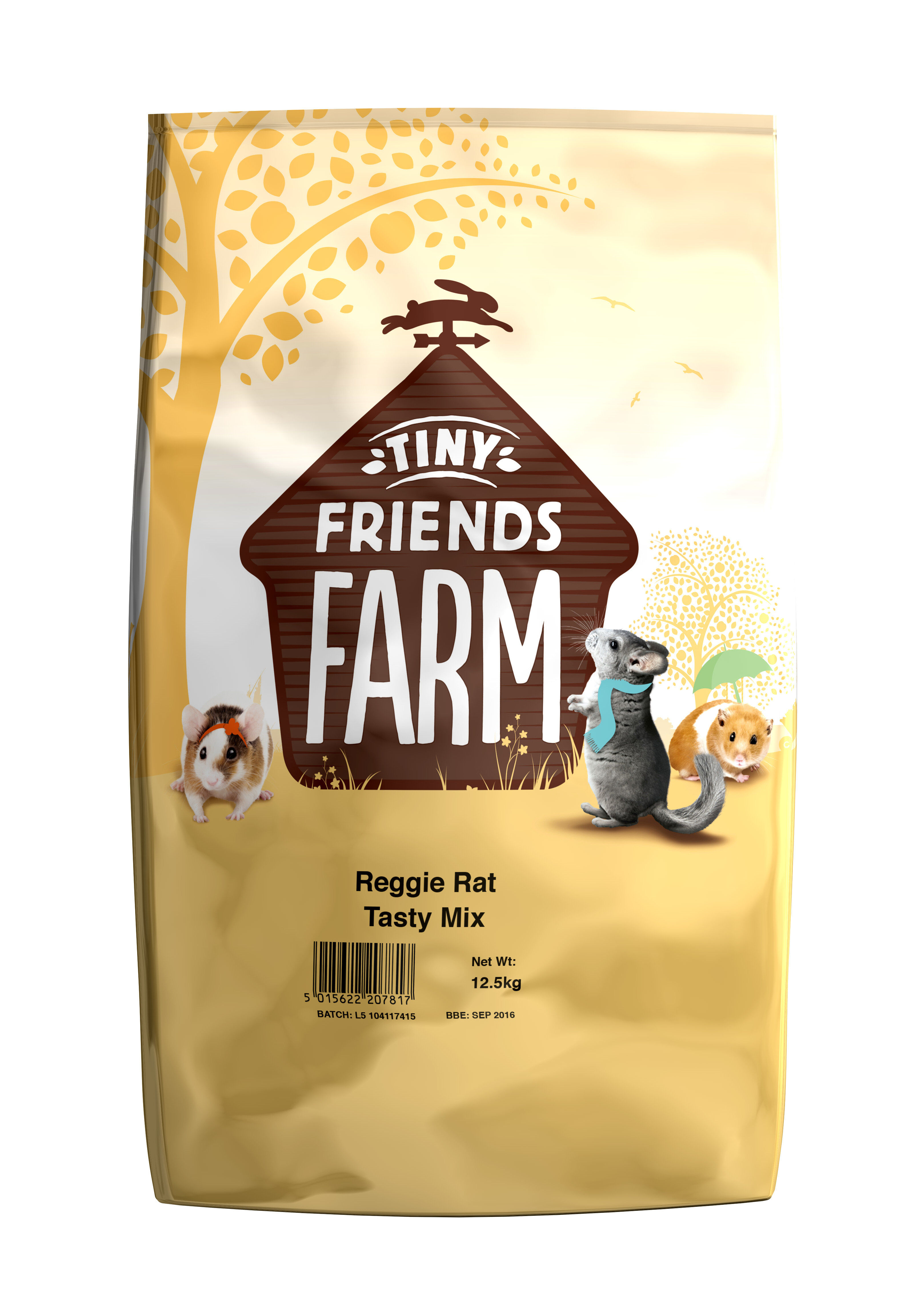 Tiny Friends Farm - Aliment complet Rat et Souris Tasty Mix - 12,5Kg Image num&eacute;ro 1