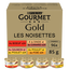 Gourmet - Boîtes GOLD Les Noisettes pour Chats Adultes - 96x85g Indicateur image numéro 1