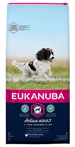 Eukanuba - Croquettes au Poulet pour Chien Adulte de Taille Moyenne Image num&eacute;ro 2
