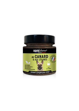 Hamiform - Pâtée Cuisinée pour chien au canard et aux légumes - 250g