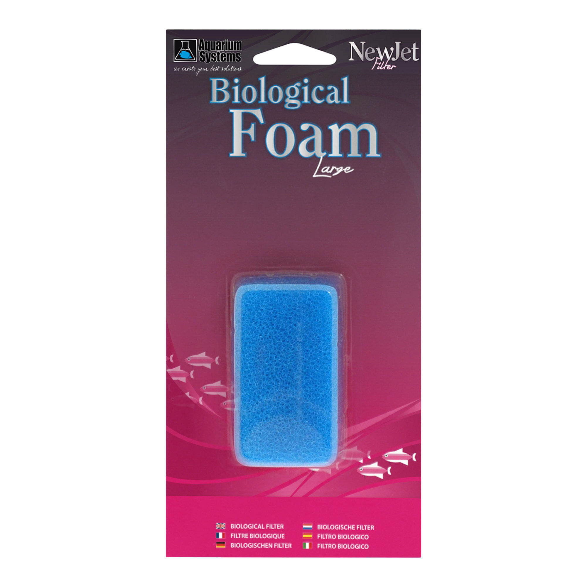 Aquarium Systems - Mousse Biologique pour NEWJET Filter  - Large Image num&eacute;ro 1