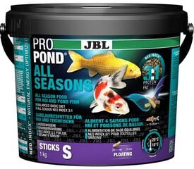 JBL - Aliment Propond All Seasons pour Poissons de Bassin - 1Kg