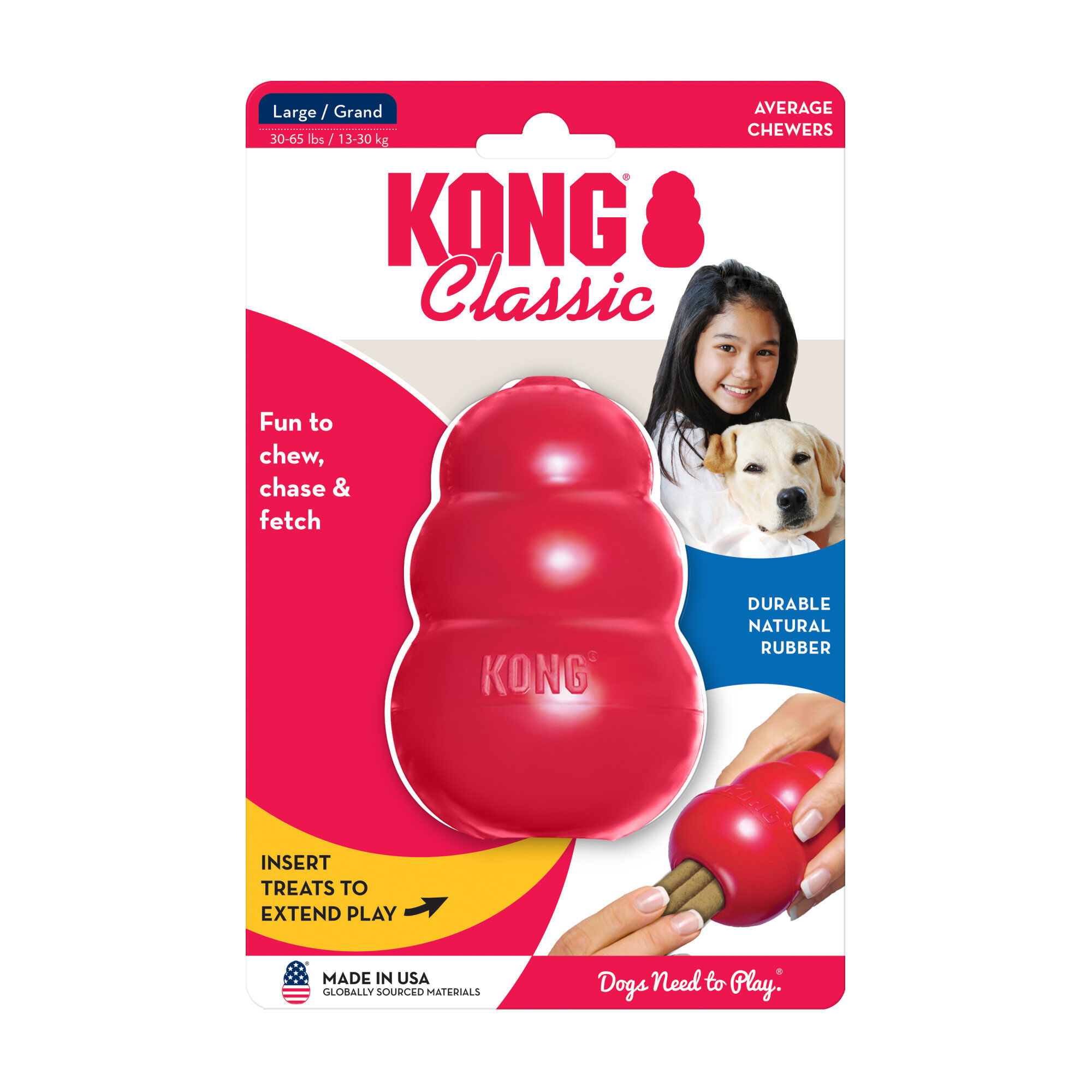 Kong - Jouet Classic En Caoutchouc pour Chien - L Image num&eacute;ro 7