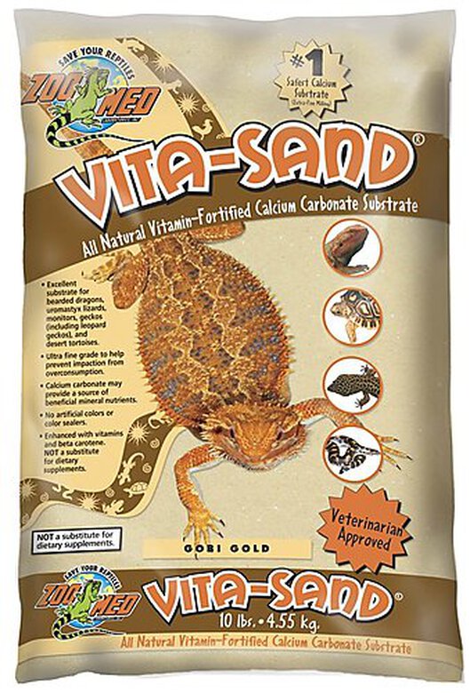 Zoomed - Sable Vita-Sand Gobi Gold pour Reptiles - 4,5Kg image number null