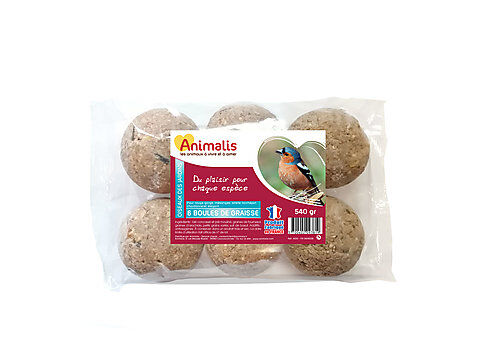 Animalis - Boules de Graisse pour Oiseaux des Jardins - x6 Image num&eacute;ro 1