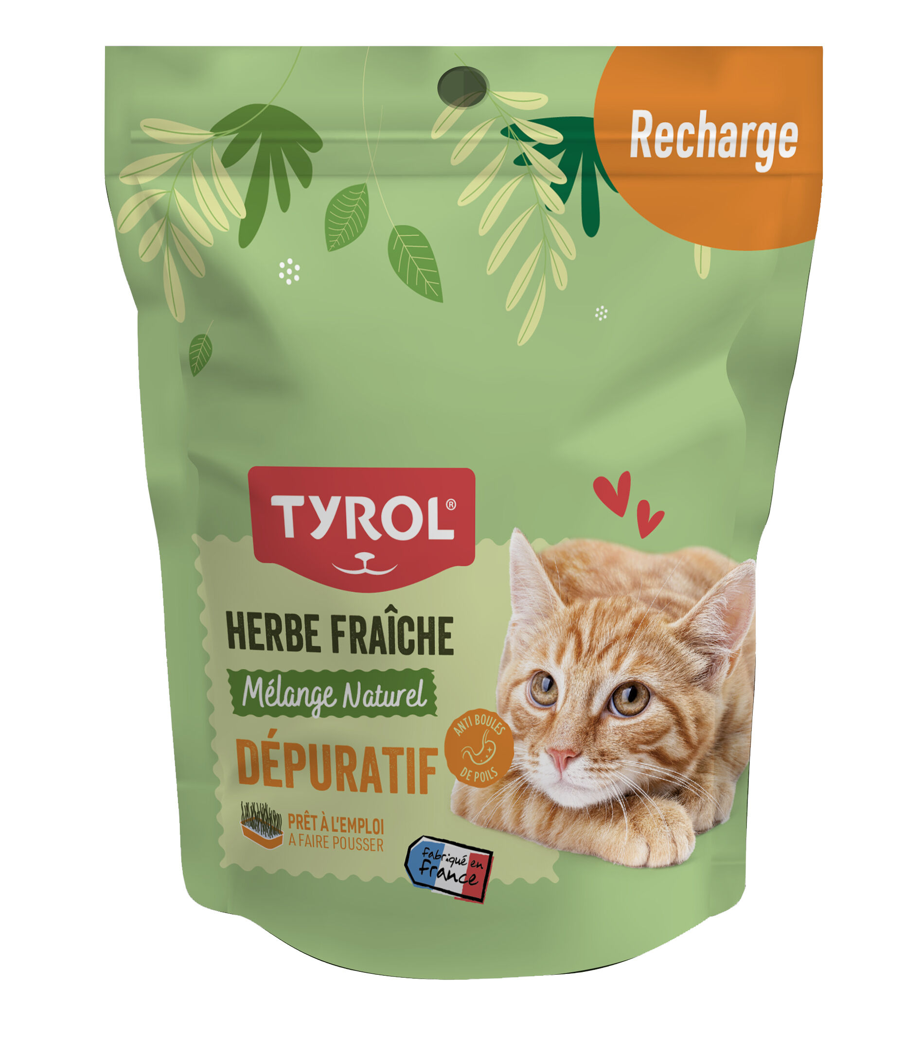 Tyrol - Recharge Herbe Fra&icirc;che D&eacute;puratif - 220g Image num&eacute;ro 2