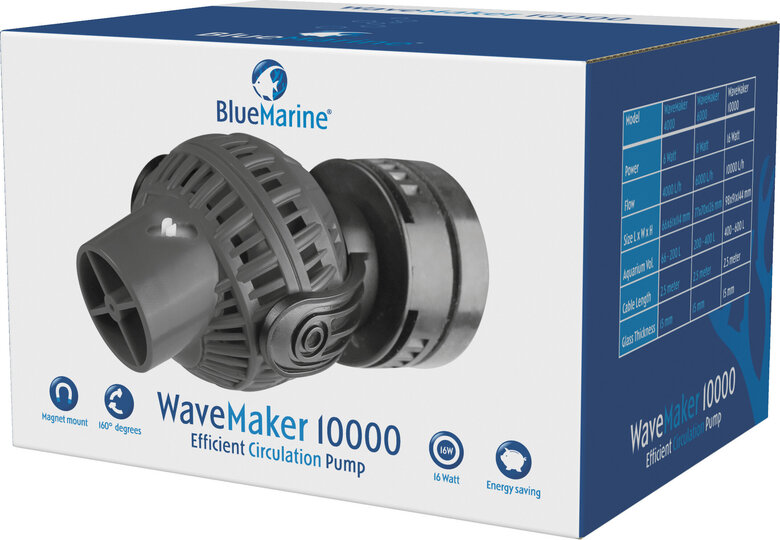 Blue Marine - Pompe de Brassage WaveMaker 10000 Image numéro 2 Blue Marine - Pompe de Brassage WaveMaker 10000 Image numéro 2