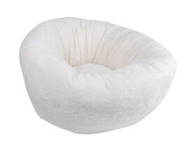 Dog's Fashion - Coussin Rasty Blanc pour Chats - 45x25cm