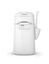 LitterLocker - Poubelle à Litière DESIGN pour Chat - Blanc Indicateur image numéro 5