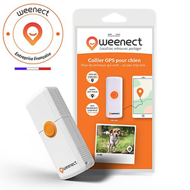 Weenect Dogs 2 - Collier GPS Connecté pour Chien