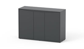 Aquatlantis - Meuble SPLENDID 120 Anthracite pour Aquarium - 120x40x83cm