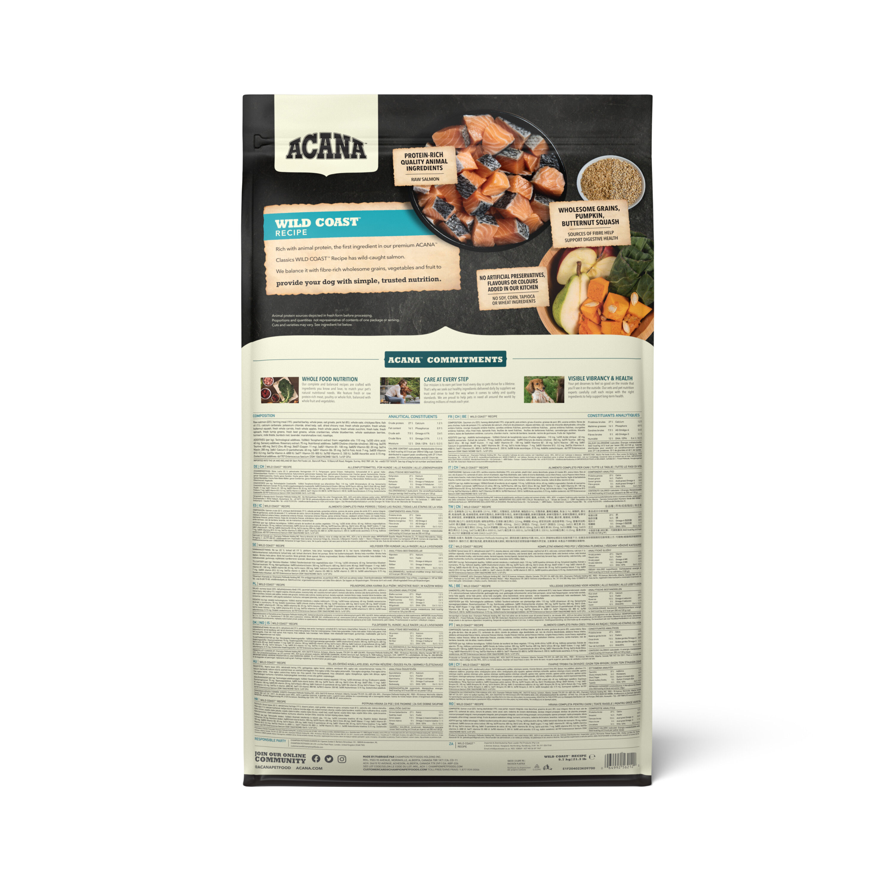 Acana - Croquettes Classics Prairie Poultry pour Chien - 9.7Kg Image num&eacute;ro 3