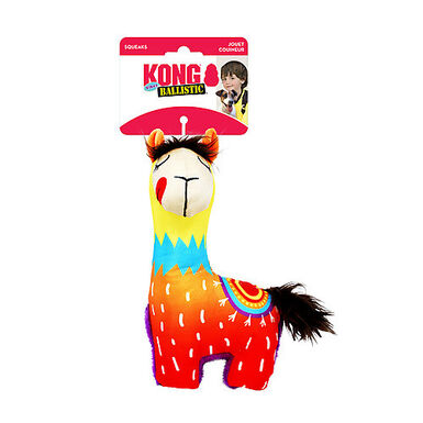 KONG - Jouet Lama Ballistic Vibez pour Chiens - S/M
