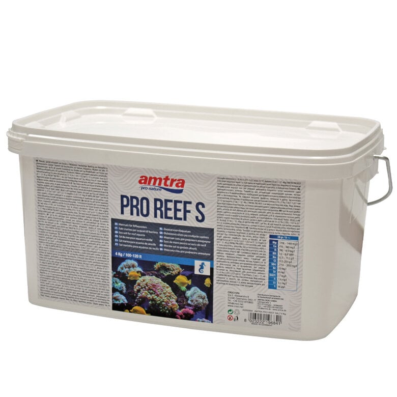 Amtra - Sel Marin Pro Reef Spécifique - 4 Kg. Image numéro 1 Amtra - Sel Marin Pro Reef Spécifique - 4 Kg. Image numéro 1